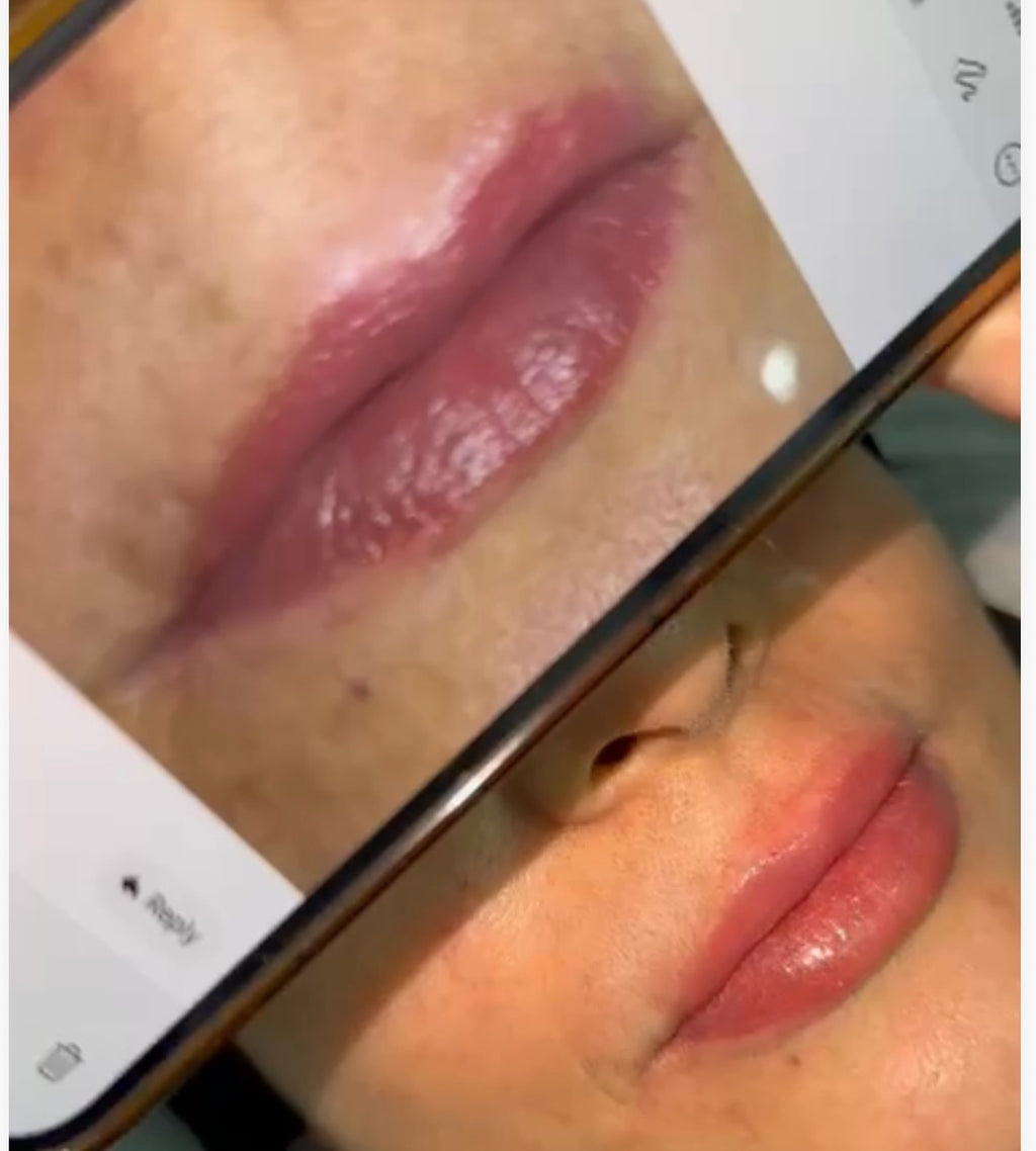 Workshop تفتيح وتعديل تصبّغات الشفايف